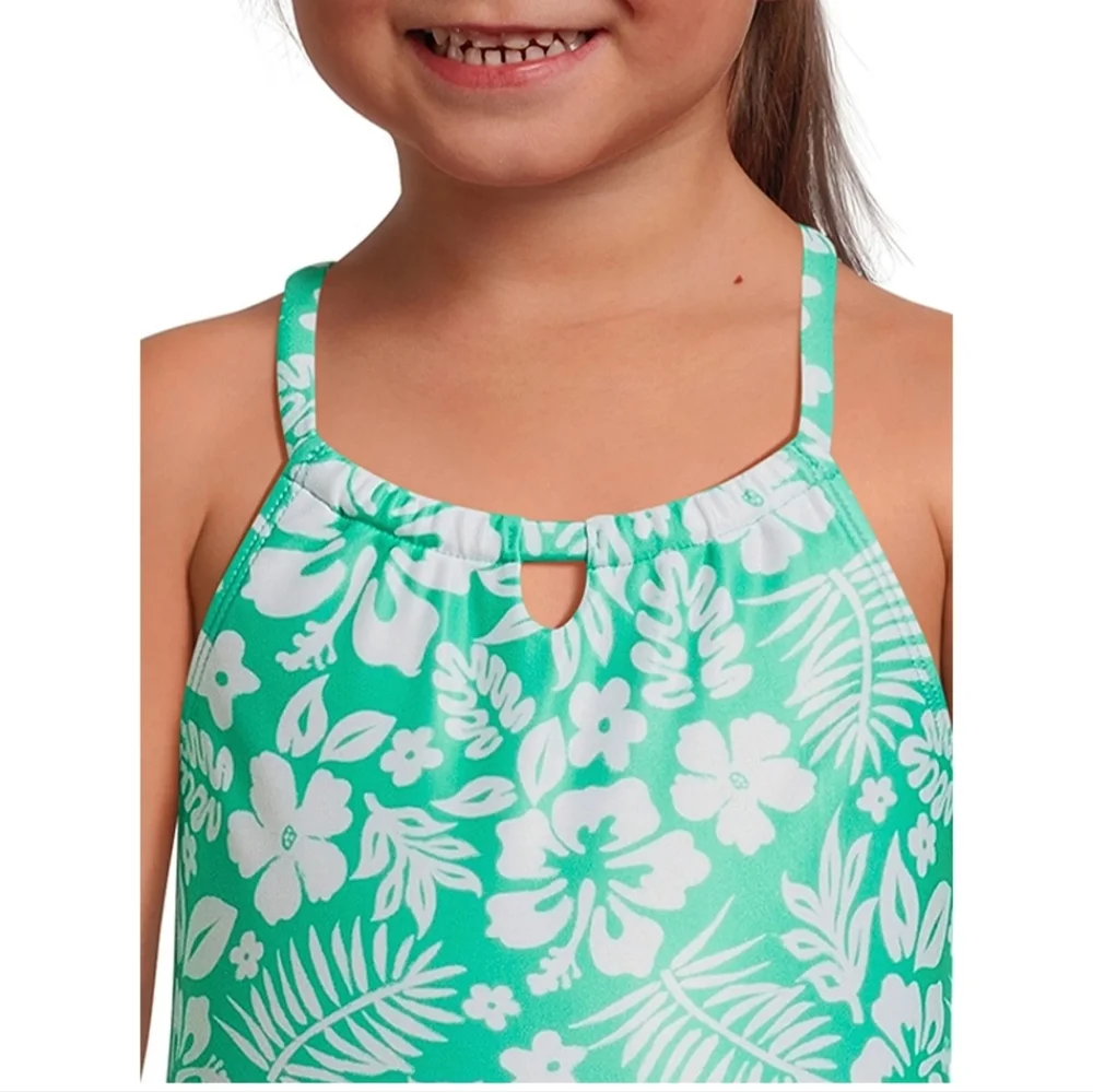 Wonder Nation Baby Girls Swimsuits Coverup ‎ Size 12 m